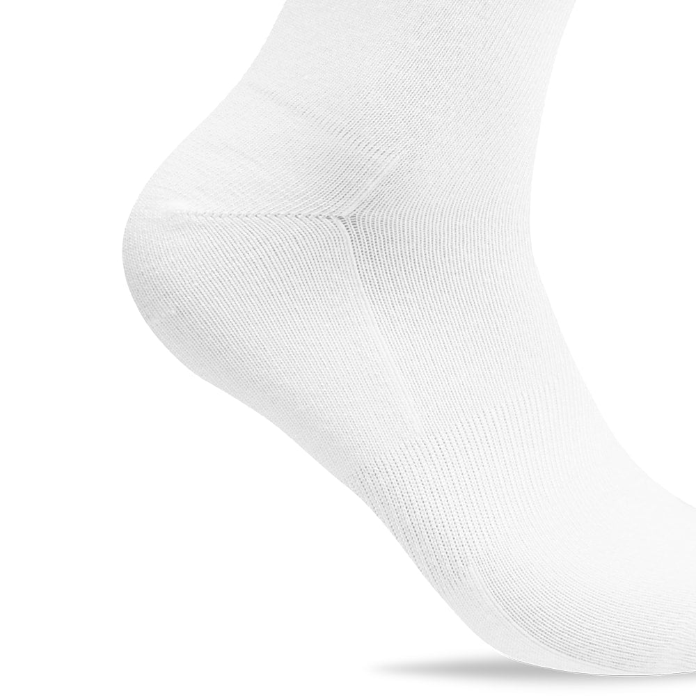Minfot Strumpor Quarter Merinoull Vit 5-pack