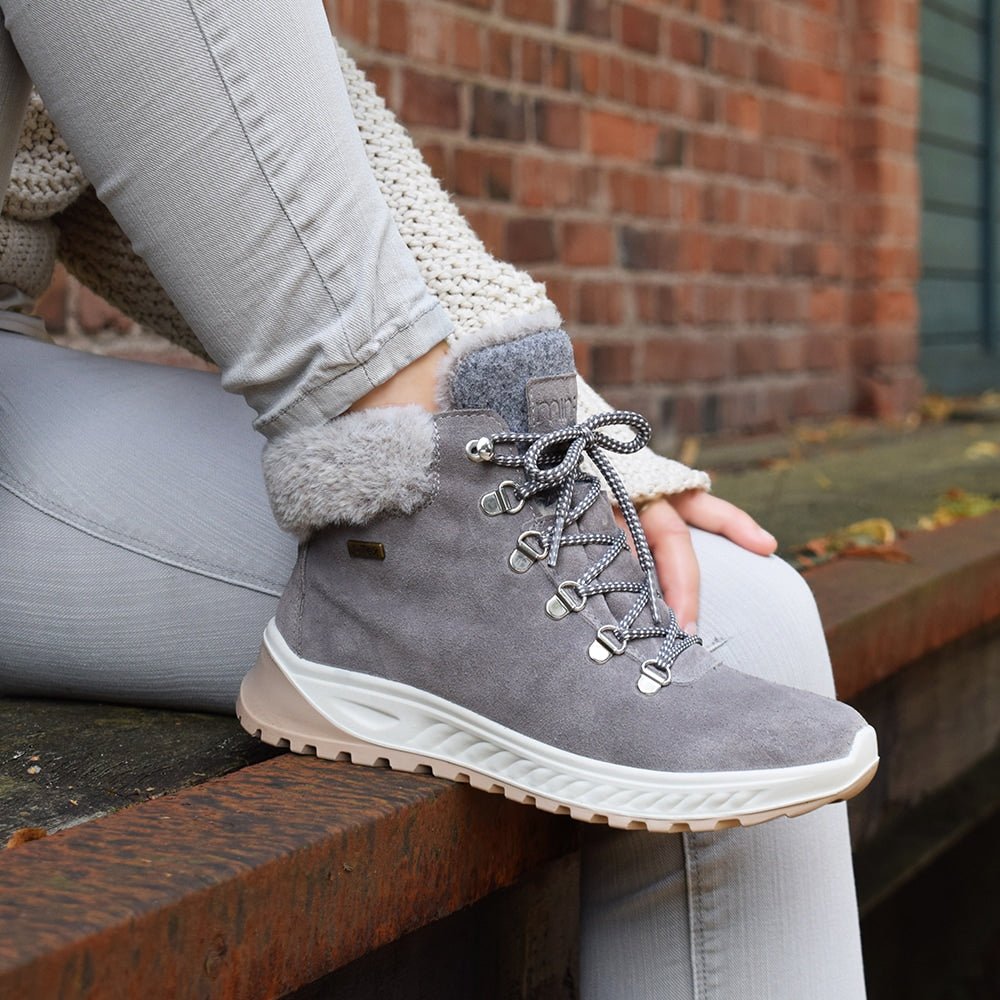 Minfot Sala Kängor Mocka J-Tex Taupe