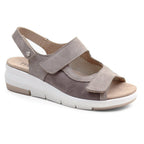 Minfot Sandaali Komfort Bea kantahihna Stretch Mokka Beige
