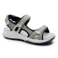 Minfot Nyhamn Sandaler Dam Green Beige
