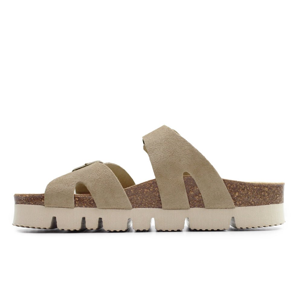 Minfot Upstep Lill Sandaler Dam Mocka Taupe