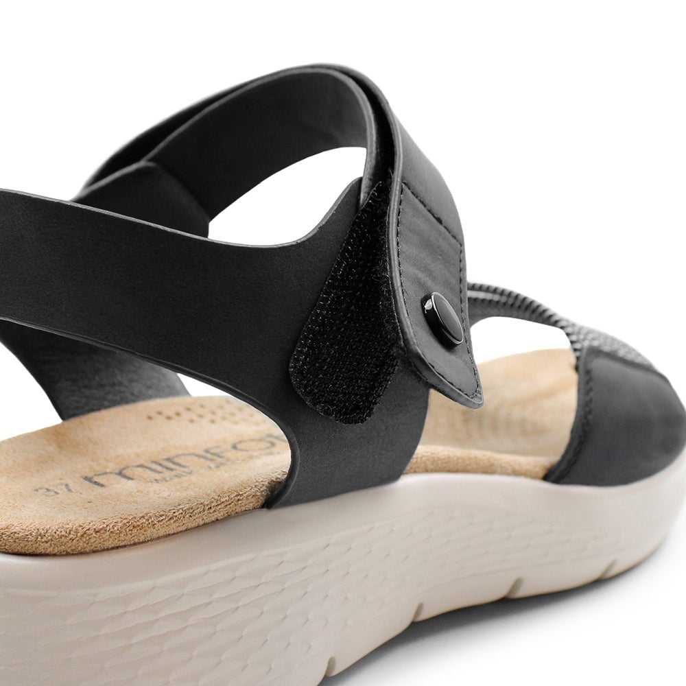 Minfot Cloudlite Eve Sandaler Dam Svart