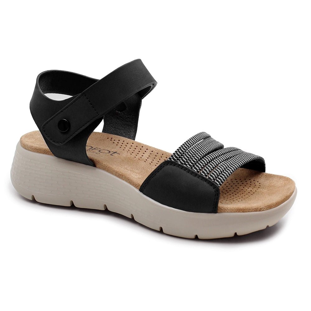 Minfot Cloudlite Eve Sandaler Dam Svart