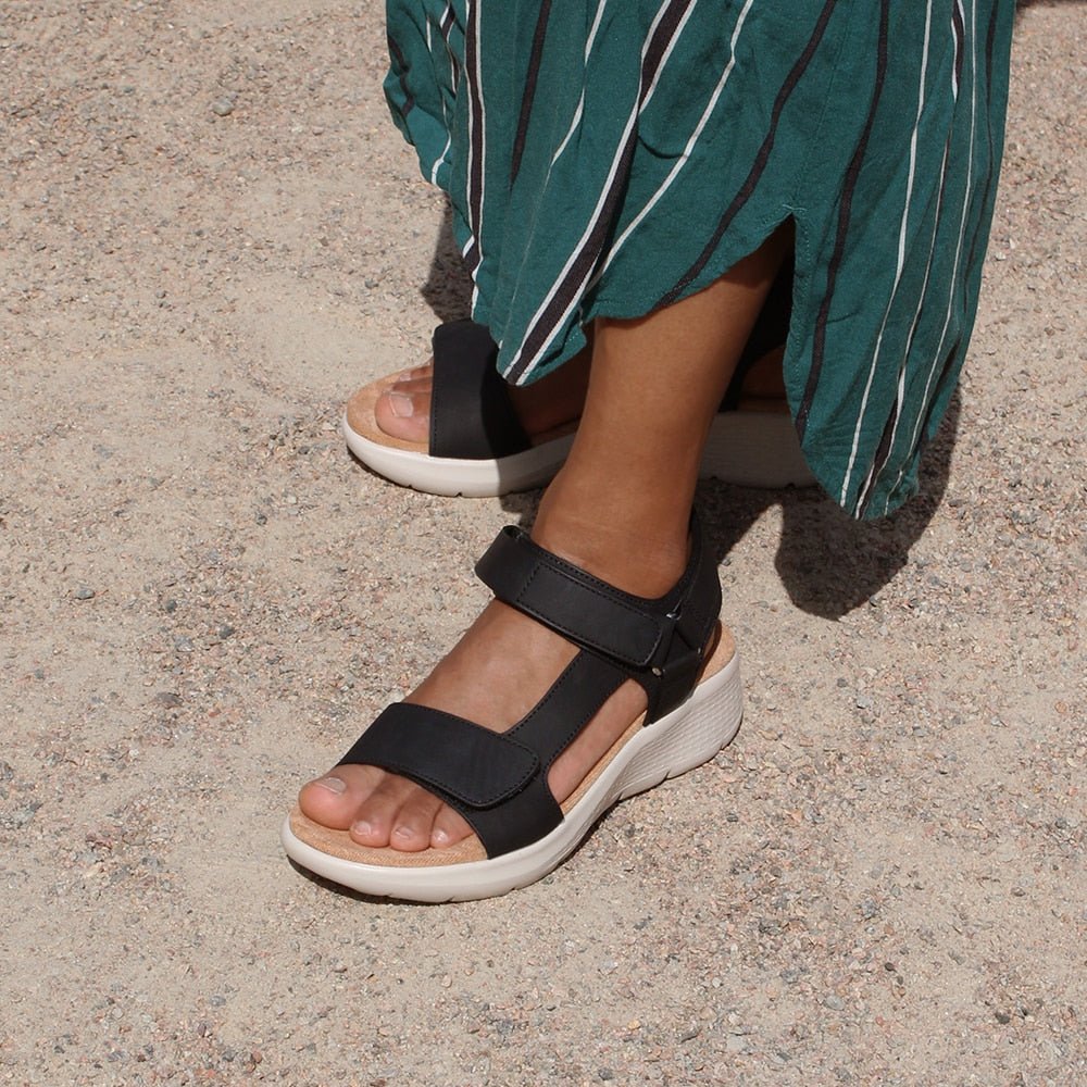 Minfot Cloudlite Joy Sandaler Dam Svart
