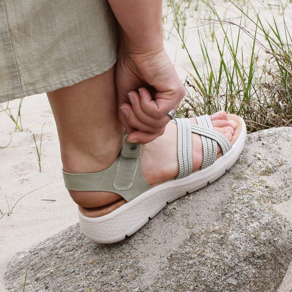 Minfot Cloudlite Nia Sandaler Dam Grön