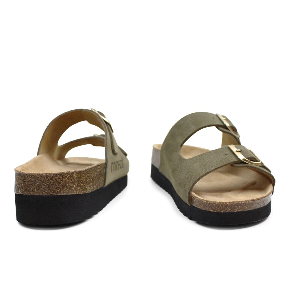 Minfot Moa Sandaler Dam Bio Mocka Olive