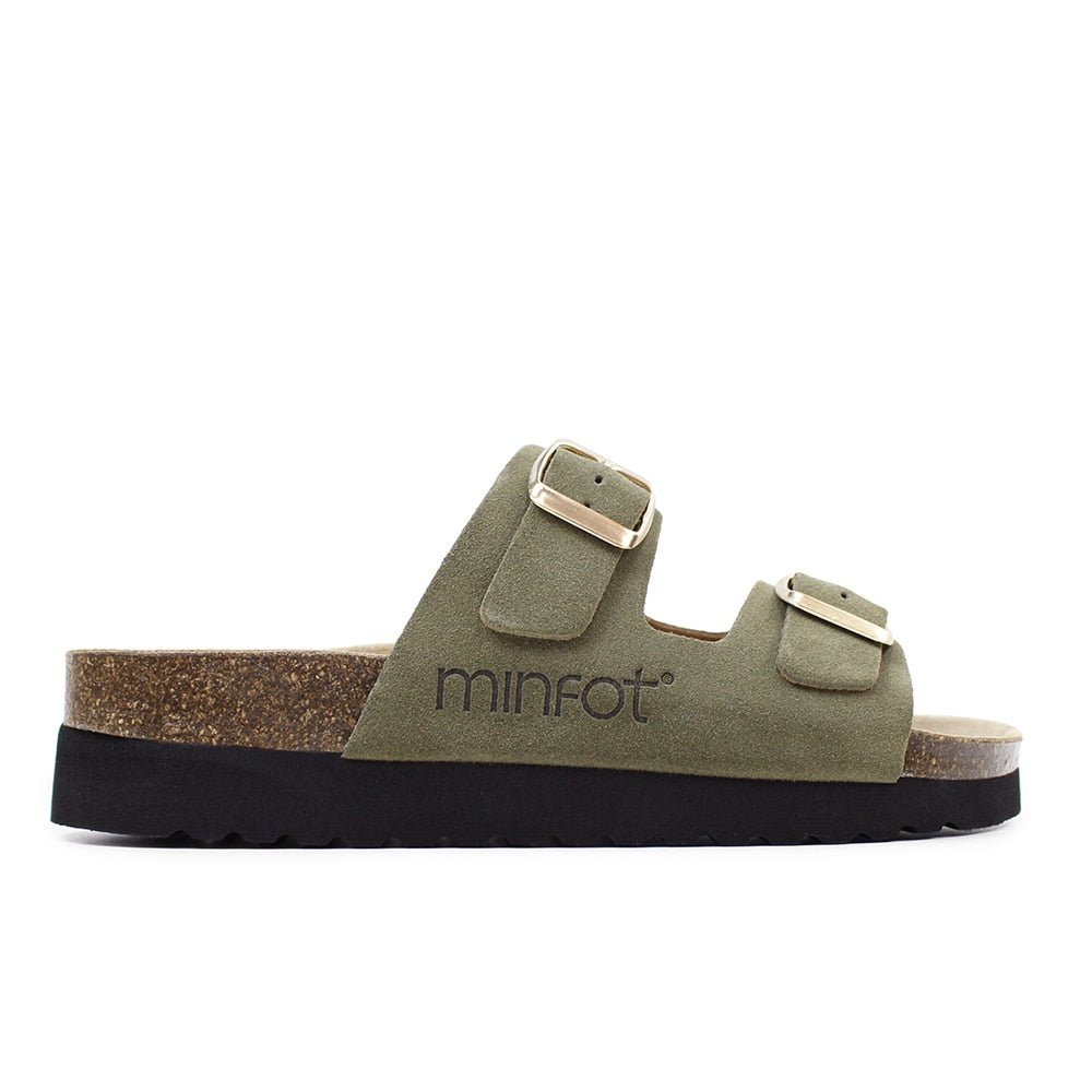 Minfot Moa Sandaler Dam Bio Mocka Olive