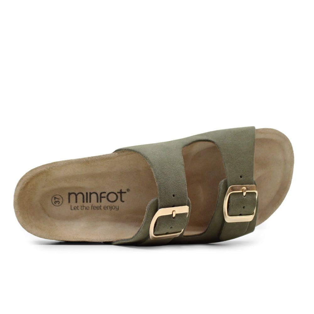 Minfot Moa Sandaler Dam Bio Mocka Olive