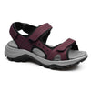 Minfot Sandhamn Sandaler Dam Nubuck Bordeaux