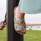 Minfot Softstep Sandaler Dam Biosandal 2-remmar Tropical Glow Vit