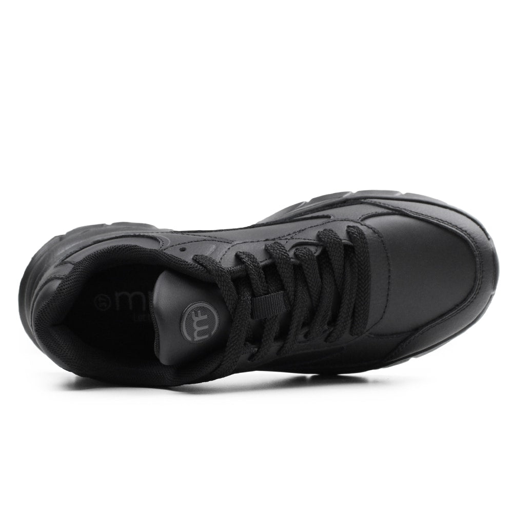 Minfot Sneaker Joy Läder Svart