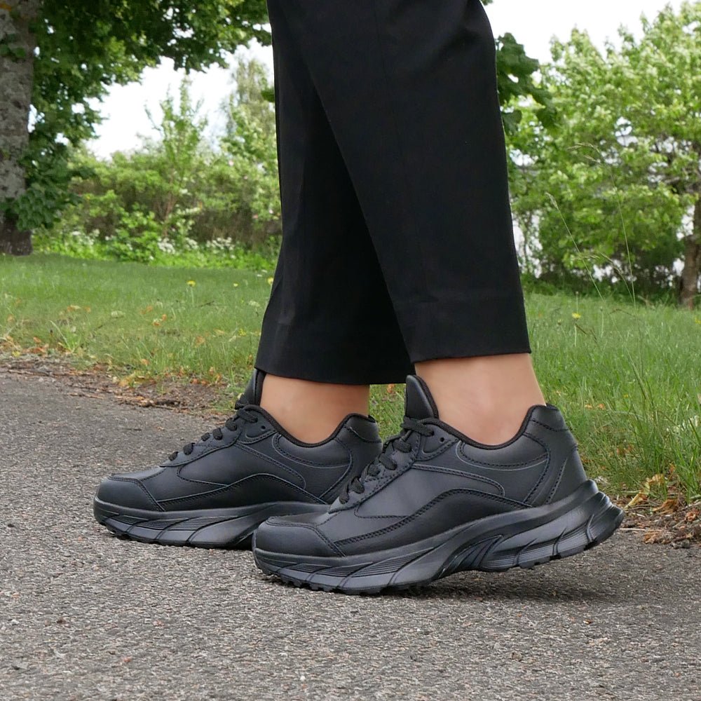 Minfot Sneaker Joy Läder Svart