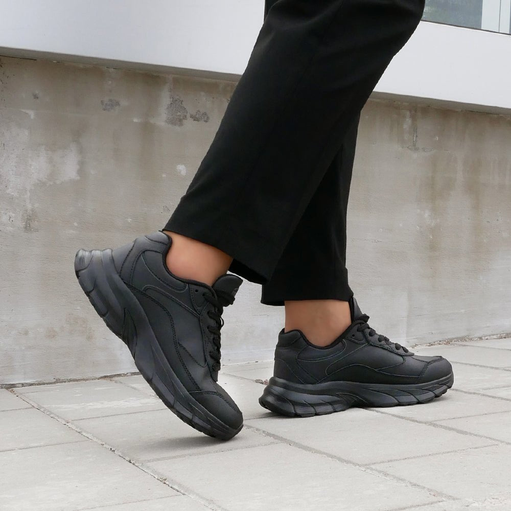 Minfot Sneaker Joy Läder Svart