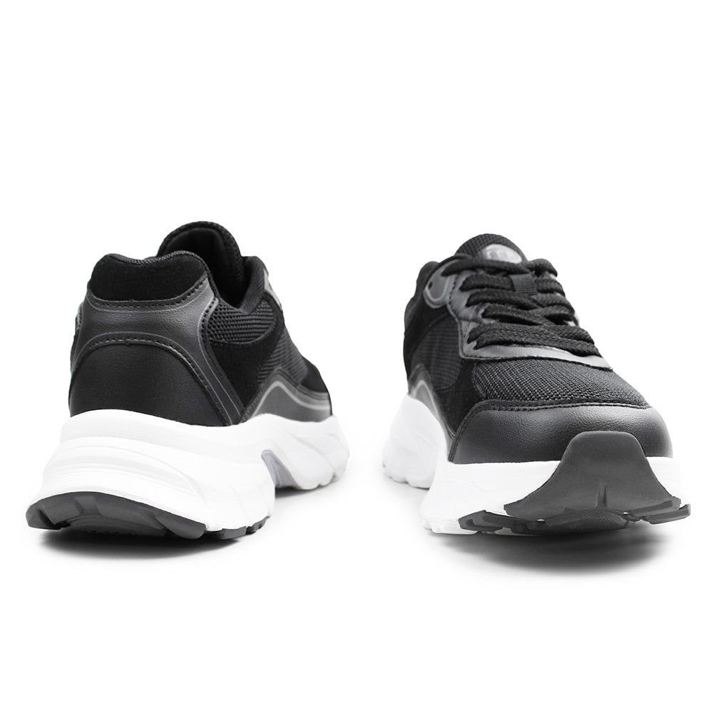 Minfot Sneaker Joy Mesh Mocka Svart Vit