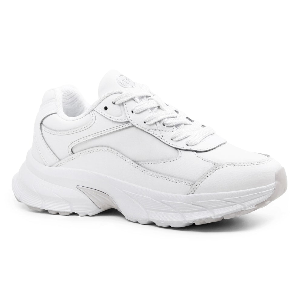 Minfot Sneaker Joy Dam Läder Vit