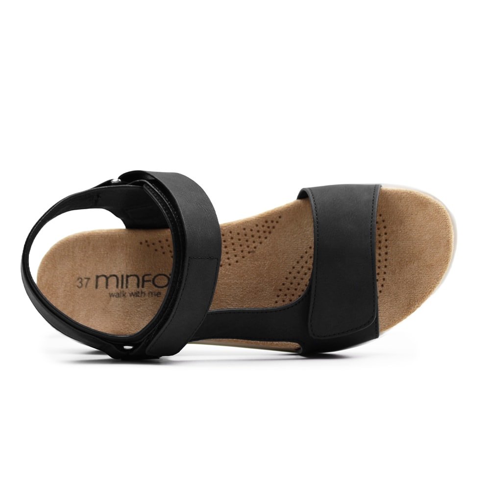 Minfot Cloudlite Joy Sandaler Dam Svart