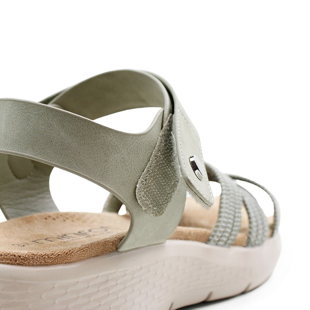 Minfot Cloudlite Nia Sandaler Dam Grön