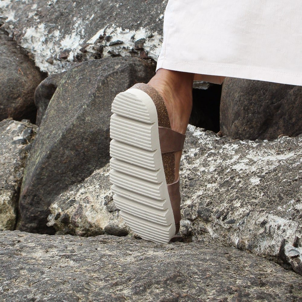 Minfot Upstep Lux Sandaler Dam Brun