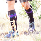 Minfot Sport Kompressionsstrumpor Lyocell Energy Svart 2-pack