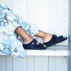 Minfot Sandaalit Stretch Skagen Navy
