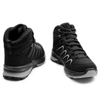 Minfot Stride Mid Kengät Unisex Vedenpitävä TEX Musta