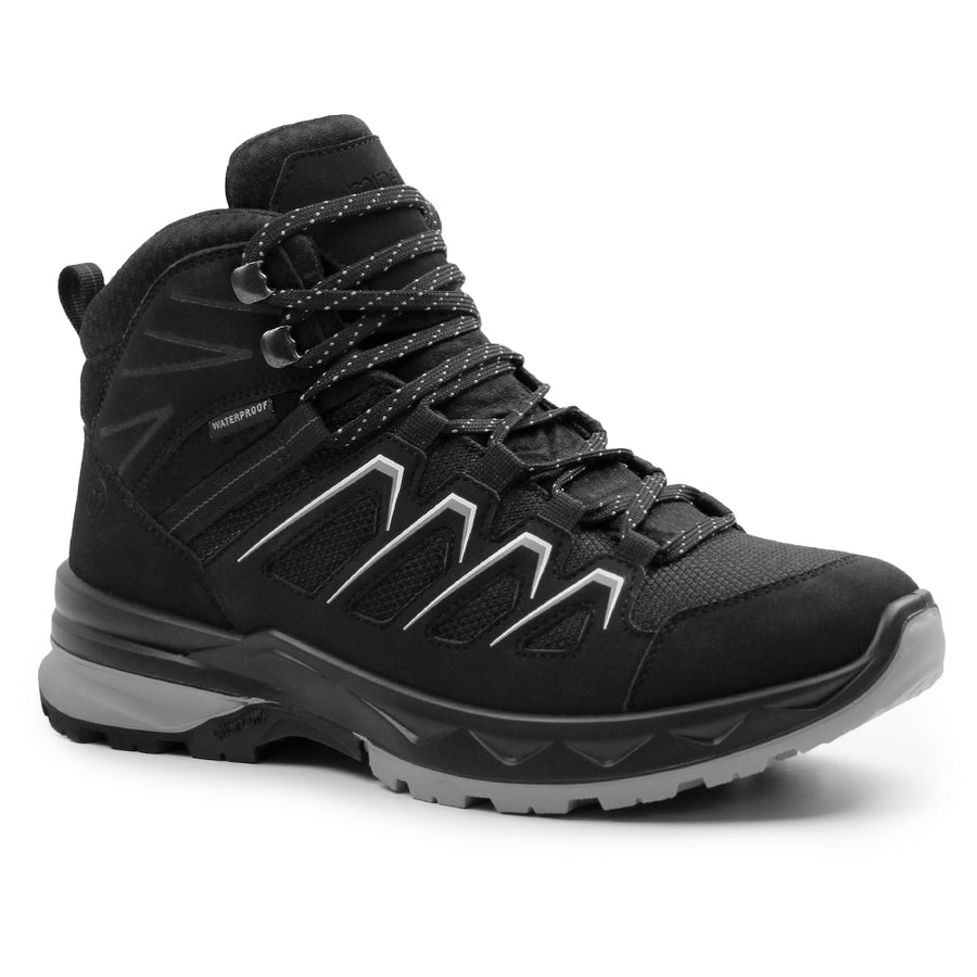 Minfot Stride Mid Kengät Unisex Vedenpitävä Tex Musta