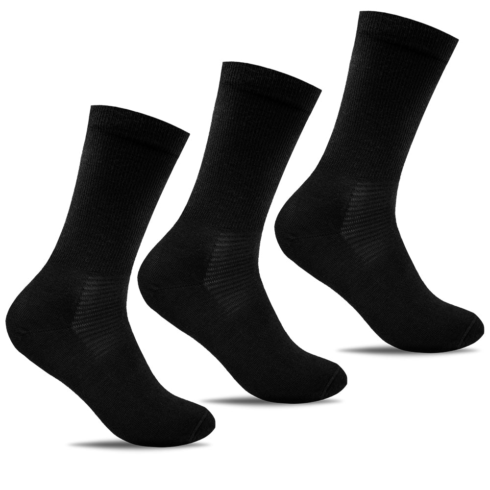 Minfot Strumpor Merinoull Svart 3-Pack