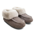 Minfot Fårskinnstofflor Sunne Taupe Mocka