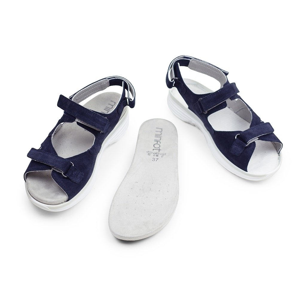 Minfot Sunny Sandaler Dam Navy