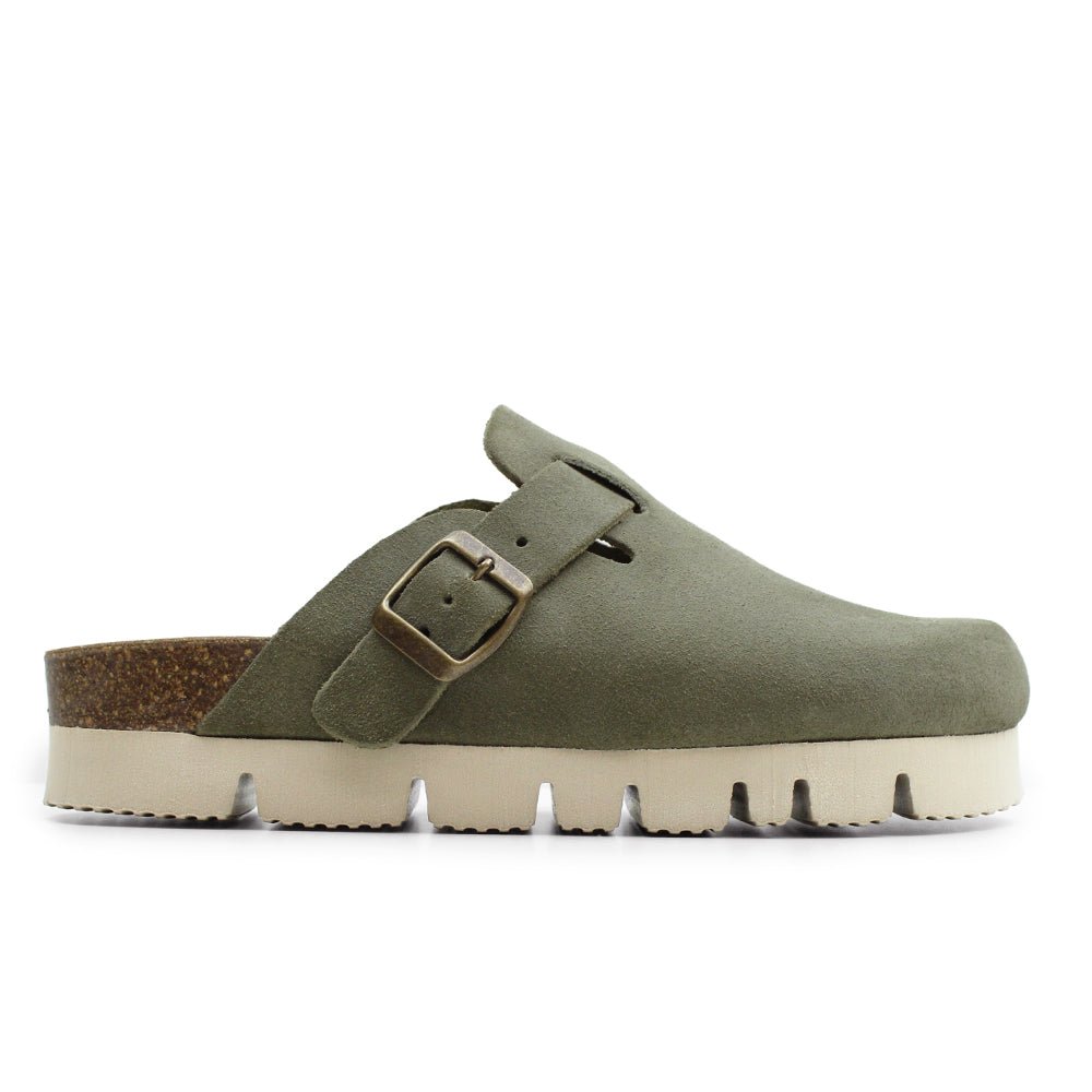 Minfot Upstep Dana Tofflor Dam Mocka Grön