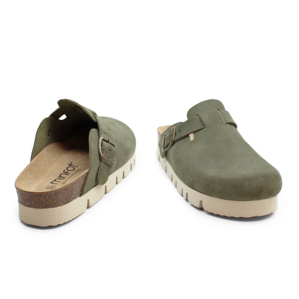 Minfot Upstep Dana Tofflor Dam Mocka Grön