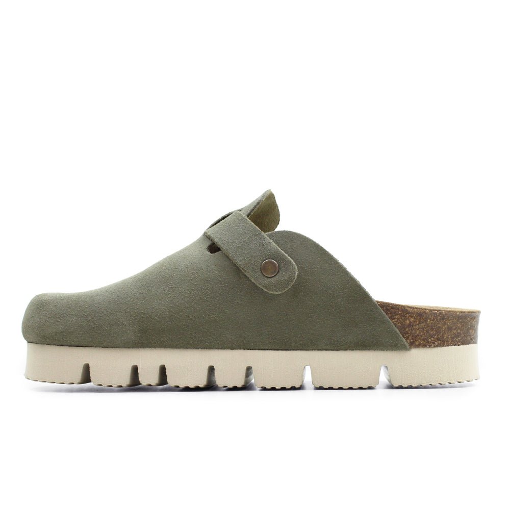 Minfot Upstep Dana Tofflor Dam Mocka Grön