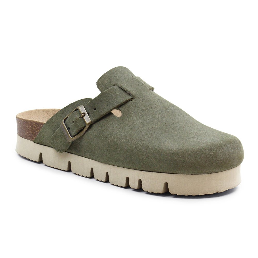 Minfot Upstep Dana Tofflor Dam Mocka Grön