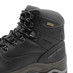 Minfot Trex Vandringskängor Unisex Vattentät TEX Läder Svart