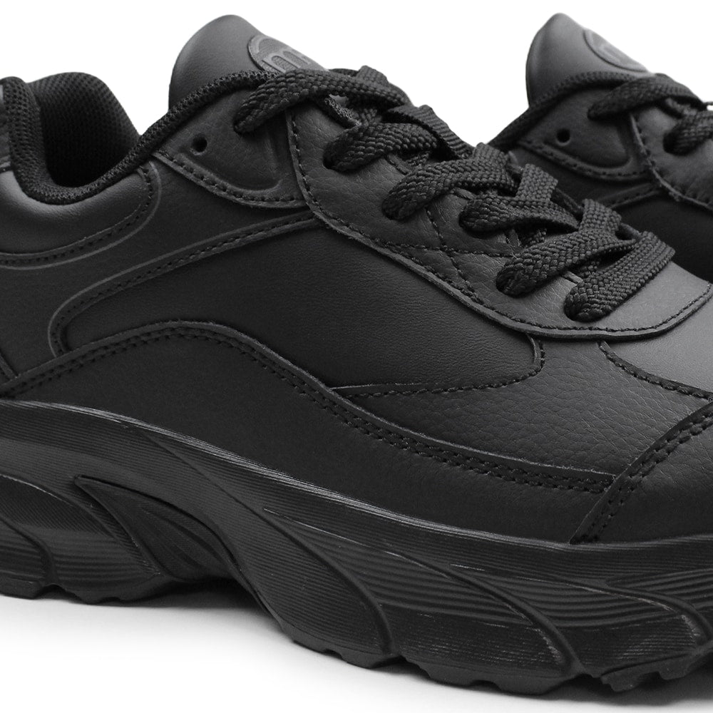 Minfot Sneaker Joy Läder Svart