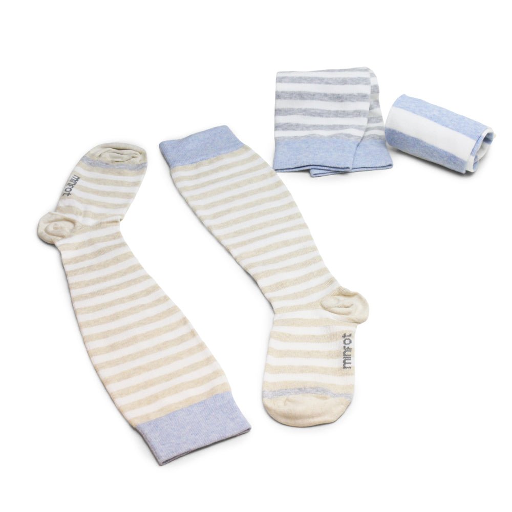 Minfot-flygstrumpor-ekologisk-bomull-strand-3-pack-stodstrumpor