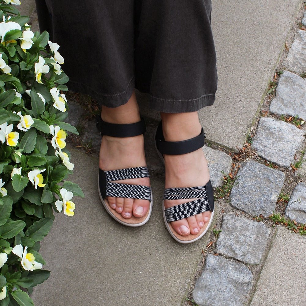 Minfot Cloudlite Eve Sandaler Dam Svart