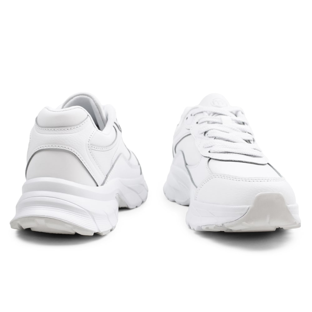 Minfot Sneaker Joy Dam Läder Vit