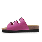 Minfot Sandaler Bio Skinn Fuxia