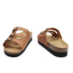 Minfot Sandaler Bio Skinn Cognac