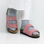 Minfot Moa Sandaler Dam Bio Mocka Antik Rosa