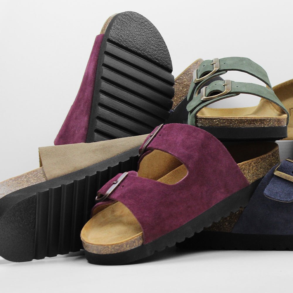 Minfot Moa Sandaler Dam Bio Mocka Bordeaux