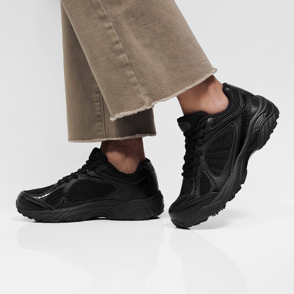 Scholl Skor Biomechanics New Sprinter Unisex All Black