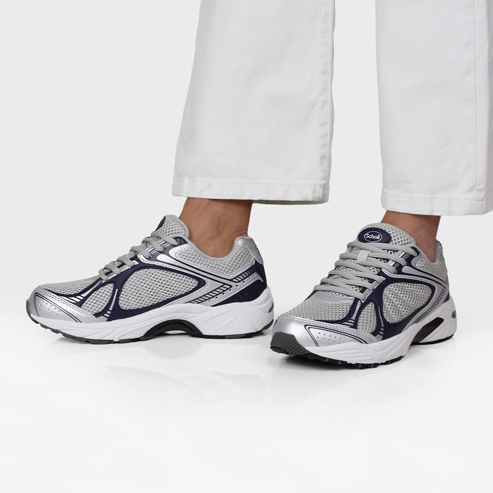 Scholl Skor Biomechanics New Sprinter Unisex Silver