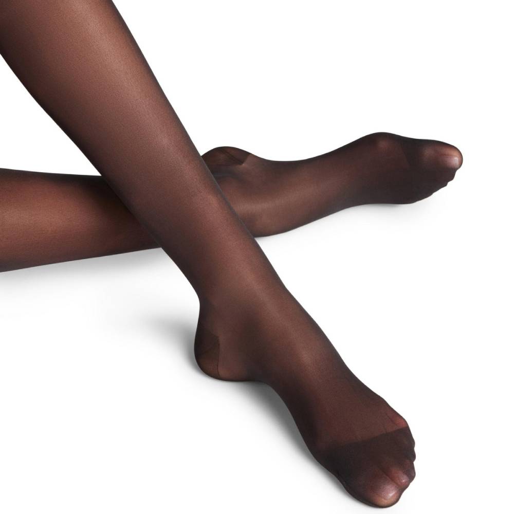 Falke Stödstrumpor Vitalize Dam Nylon 20 den Svart 1-pack