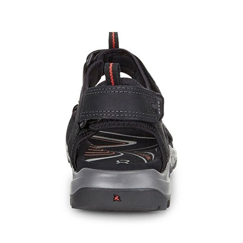 ECCO Sandal Herr Offroad Black Oil Nubuck