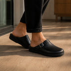 Rohde Herrtofflor Neustadt Leather Black
