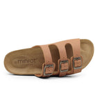 Minfot Sandaler Bio Skinn Cognac