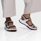 Minfot Nyhamn Sandaler Dam Brown Beige