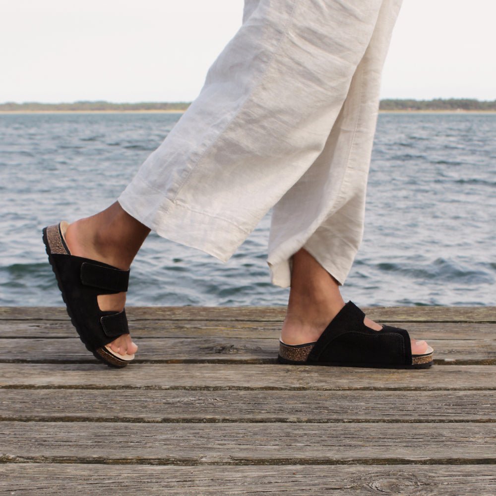 Minfot Hallux Valgus Sandaalit Naisten Primo Soft Musta